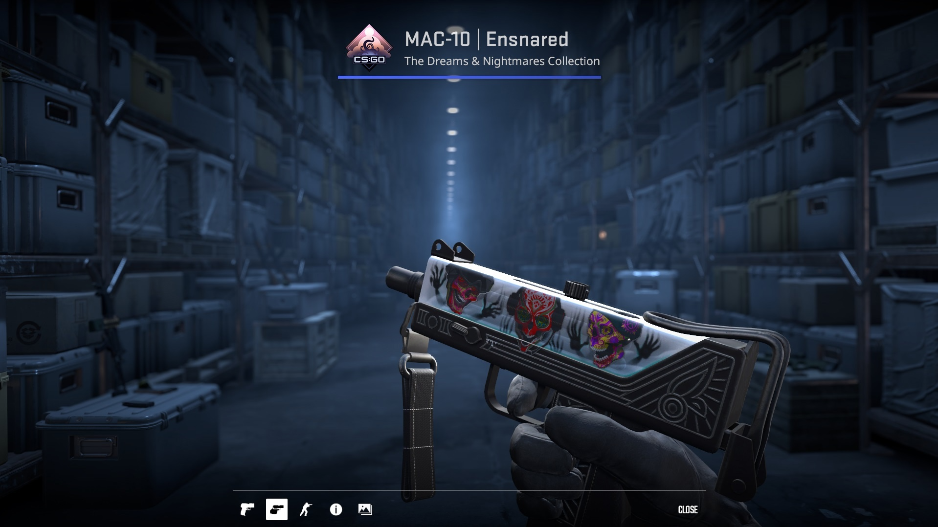 MAC-10 | Заточение и три черепа