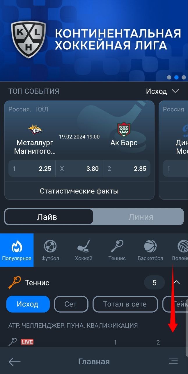 Способы попасть на экран регистрации Балтбет