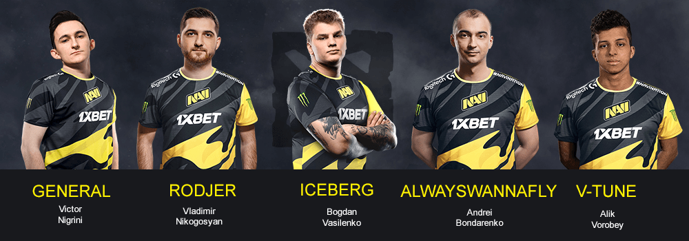 Состав Natus Vincere с сентября 2020-го по апрель 2021-го