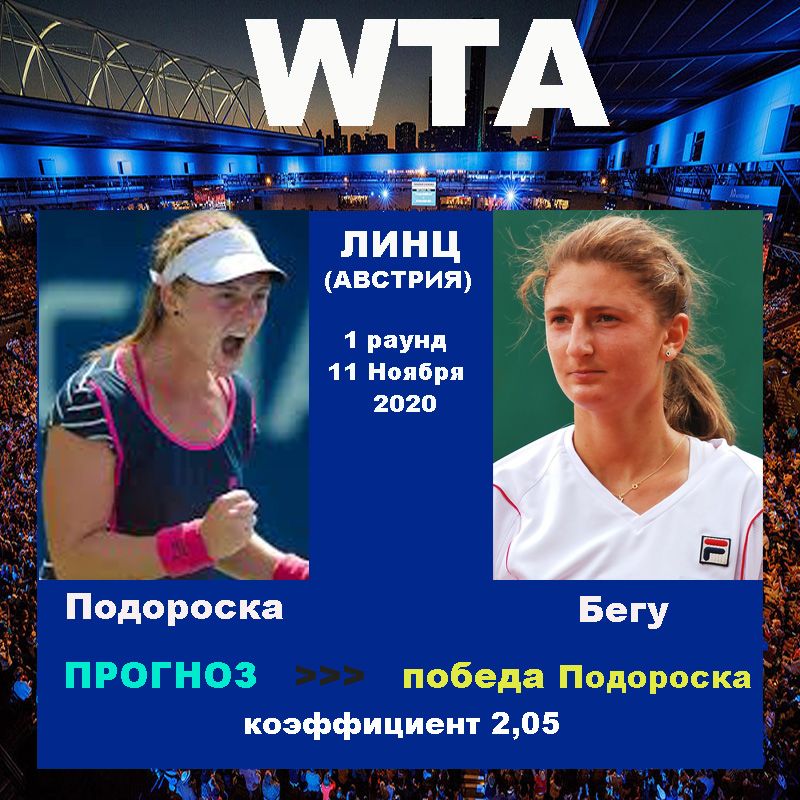 WTA. Линц. Подороска - Бегу