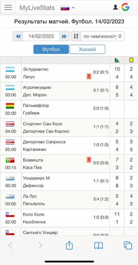 Раздел «Результаты»