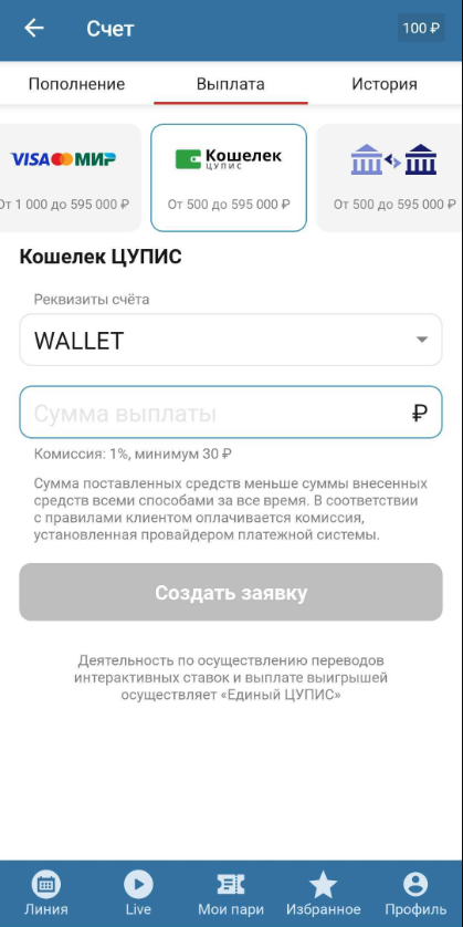 Способы вывода средств